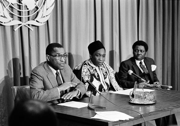 Press Conference by the Chairman of the Special Committee Against Apartheid, 21st March 1983